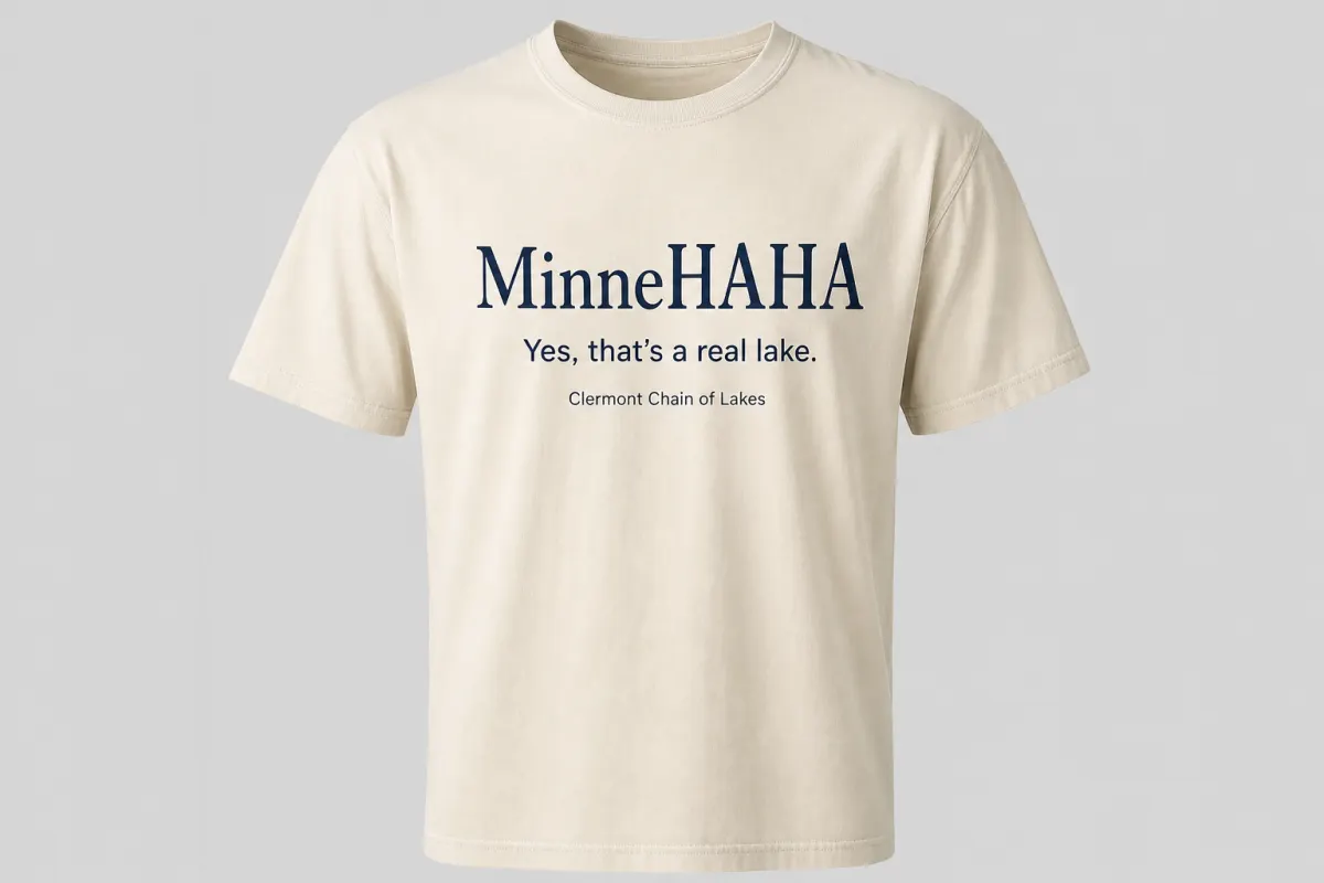 Ivory MinneHAHA tee